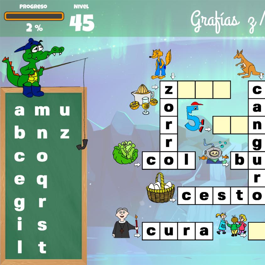 Crucidrac: App educativa de crucigramas infantiles